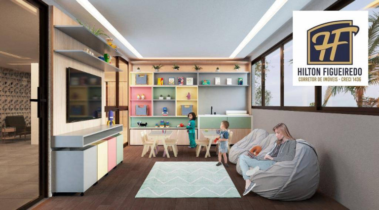 Imagem Apartamento com 3 Quartos à Venda, 100 m² em Camboinha - Cabedelo