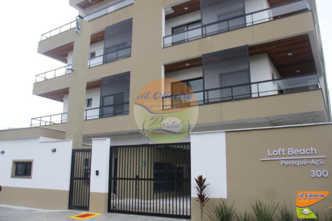 Imagem Apartamento com 1 Quarto à Venda, 42 m² em Perequê Açu - Ubatuba