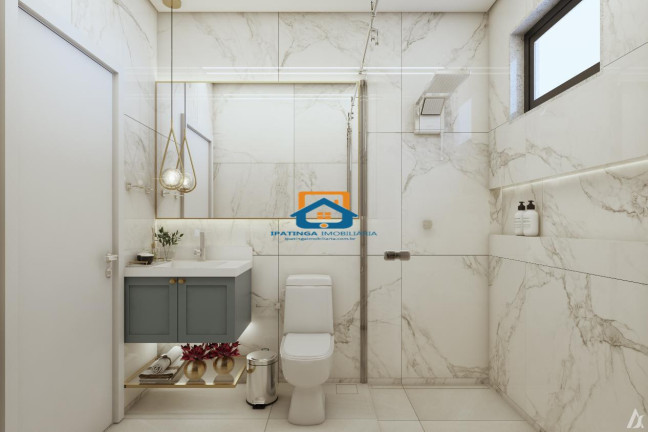 Imagem Casa com 3 Quartos à Venda, 113 m² em Residencial Porto Seguro - Caratinga