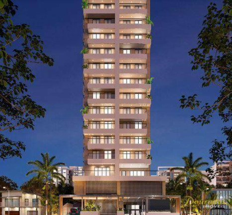 Apartamento com 3 Quartos à Venda, 100 m² em Vila Guilhermina - Praia Grande