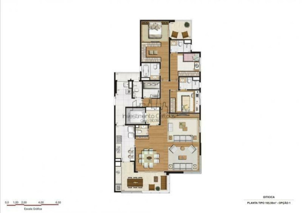 Imagem Apartamento com 3 Quartos à Venda, 165 m² em Brooklin - São Paulo