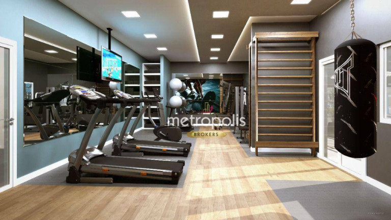 Imagem Apartamento com 2 Quartos à Venda, 54 m² em Jardim - Santo André