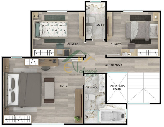 Imagem Casa de Condomínio com 3 Quartos à Venda, 157 m² em Tingui - Curitiba Imagem Casa de Condomínio com 3 Quartos à Venda, 157 m² em Tingui - Curitiba