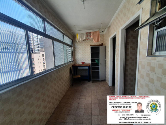 Imagem Apartamento com 3 Quartos à Venda, 148 m² em Pompéia - Santos