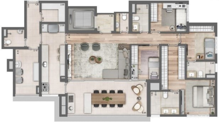 Imagem Apartamento com 3 Quartos à Venda, 167 m² em Perdizes - São Paulo