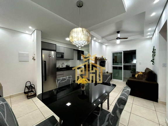 Apartamento com 2 Quartos à Venda, 59 m² em Vila Guilhermina - Praia Grande