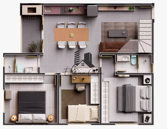 Imagem Apartamento com 3 Quartos à Venda, 126 m² em Cabral - Contagem Imagem Apartamento com 3 Quartos à Venda, 126 m² em Cabral - Contagem