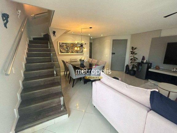 Imagem Cobertura com 3 Quartos à Venda, 167 m² em Centro - Santo André