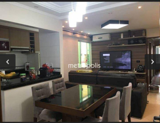 Apartamento com 3 Quartos à Venda, 80 m² em Utinga - Santo André