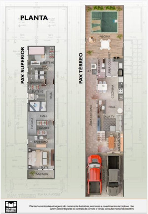 Sobrado à Venda, 150 m² em Balneario Maracana - Praia Grande