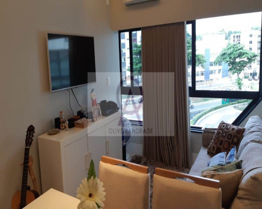 Imagem Imóvel com 1 Quarto à Venda, 55 m² em Ondina - Salvador Imagem Imóvel com 1 Quarto à Venda, 55 m² em Ondina - Salvador