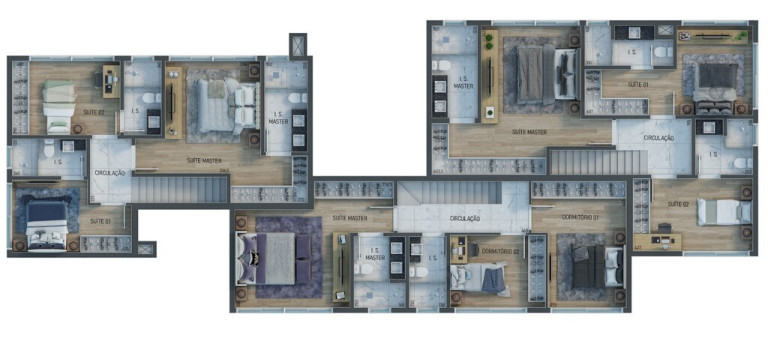 Imagem Cobertura com 3 Quartos à Venda, 143 m² em água Verde - Curitiba