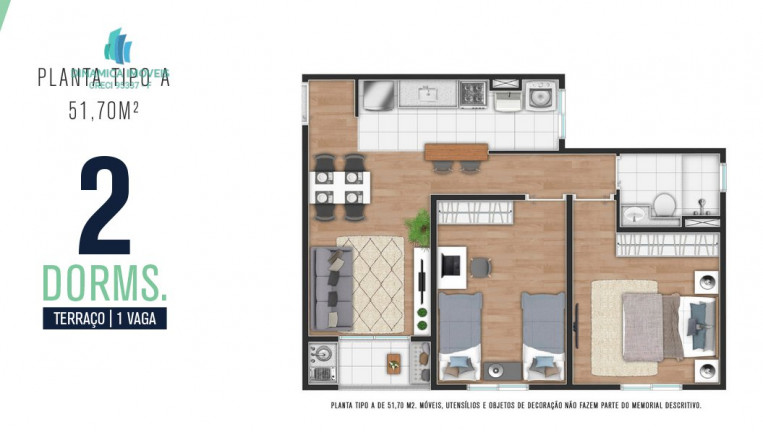 Imagem Apartamento com 2 Quartos à Venda, 51 m² em Capela - Vinhedo Imagem Apartamento com 2 Quartos à Venda, 51 m² em Capela - Vinhedo