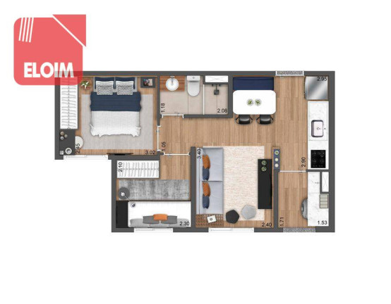 Imagem Apartamento com 1 Quarto à Venda, 38 m² em Freguesia Do ó - São Paulo Imagem Apartamento com 1 Quarto à Venda, 38 m² em Freguesia Do ó - São Paulo