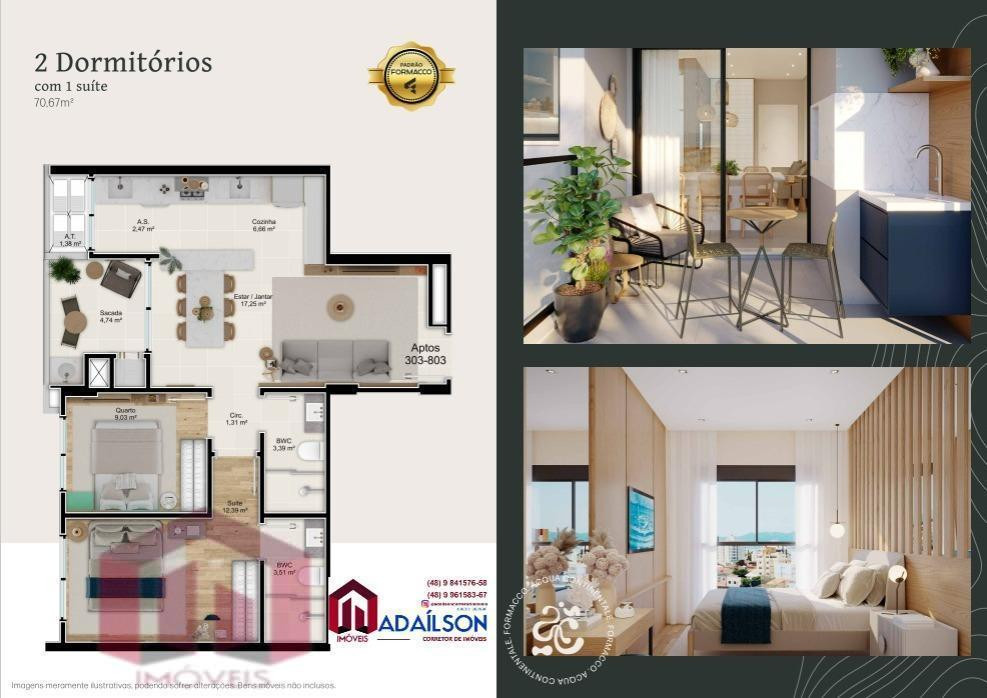 Imagem Imóvel com 2 Quartos à Venda, 70 m²