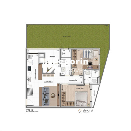 Imagem Apartamento com 3 Quartos à Venda, 75 m² em Centro - Pinhais Imagem Apartamento com 3 Quartos à Venda, 75 m² em Centro - Pinhais