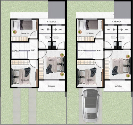 Imagem Sobrado com 3 Quartos à Venda, 90 m² em Itajubá - Barra Velha