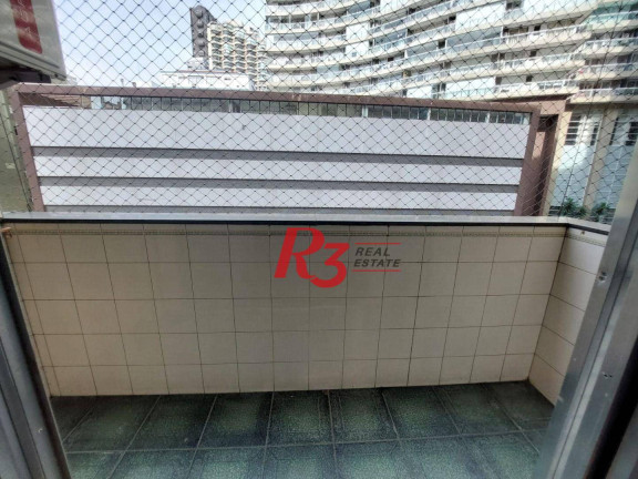 Imagem Apartamento com 3 Quartos para Alugar, 73 m² em José Menino - Santos