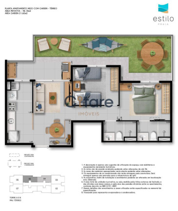 Imagem Apartamento com 2 Quartos à Venda,  em Praia Do Futuro - Fortaleza