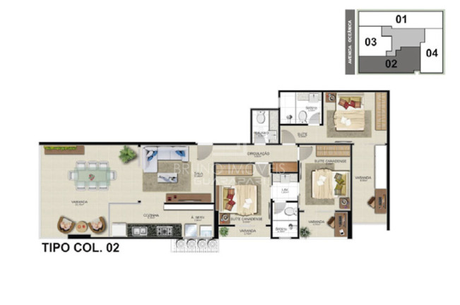 Imagem Apartamento com 3 Quartos à Venda, 106 m² em Praia Do Morro - Guarapari Imagem Apartamento com 3 Quartos à Venda, 106 m² em Praia Do Morro - Guarapari