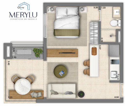 Imagem Apartamento com 1 Quarto à Venda, 37 m² em Vila Mariana - São Paulo Imagem Apartamento com 1 Quarto à Venda, 37 m² em Vila Mariana - São Paulo