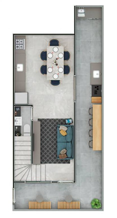 Imagem Casa com 2 Quartos à Venda, 73 m² em Guilhermina - Praia Grande Imagem Casa com 2 Quartos à Venda, 73 m² em Guilhermina - Praia Grande