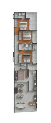 Imagem Apartamento com 2 Quartos à Venda, 83 m² em Praia Do Morro - Guarapari