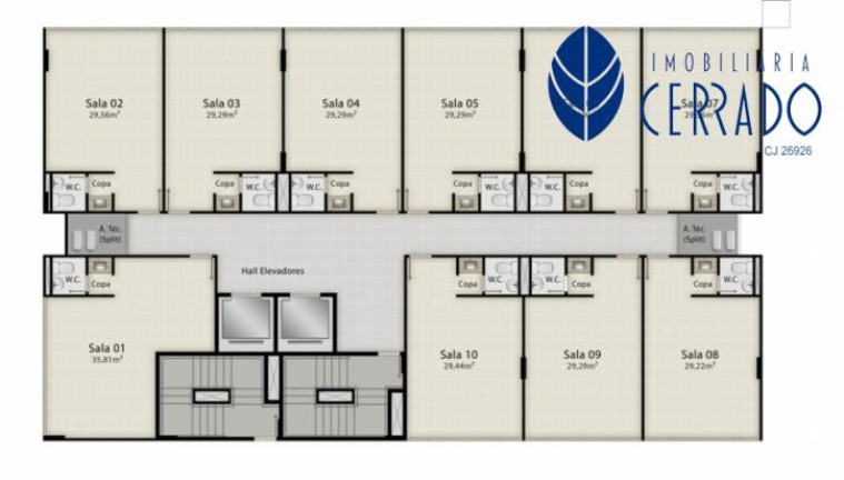 Imagem Sala Comercial à Venda, 29 m² em Setor Central - Anápolis Imagem Sala Comercial à Venda, 29 m² em Setor Central - Anápolis