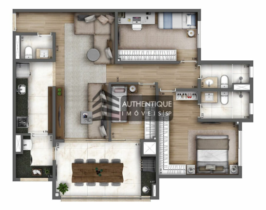 Imagem Apartamento com 3 Quartos à Venda, 93 m² em Vila Leopoldina - São Paulo