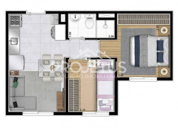 Imagem Apartamento com 2 Quartos à Venda, 33 m² em Jardim Celeste - São Paulo Imagem Apartamento com 2 Quartos à Venda, 33 m² em Jardim Celeste - São Paulo