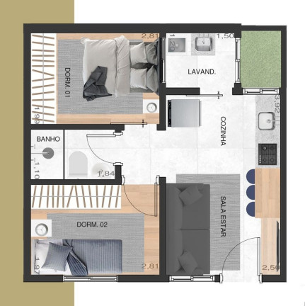 Imagem Apartamento com 1 Quarto à Venda, 31 m² em Chácara Santo Antônio (zona Leste) - São Paulo Imagem Apartamento com 1 Quarto à Venda, 31 m² em Chácara Santo Antônio (zona Leste) - São Paulo