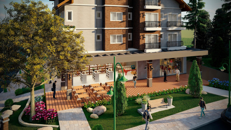Imagem Imóvel com 2 Quartos à Venda, 84 m² em Avenida Central - Gramado