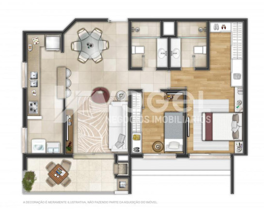 Imagem Apartamento com 1 Quarto à Venda, 117 m² em Centro - Novo Hamburgo Imagem Apartamento com 1 Quarto à Venda, 117 m² em Centro - Novo Hamburgo