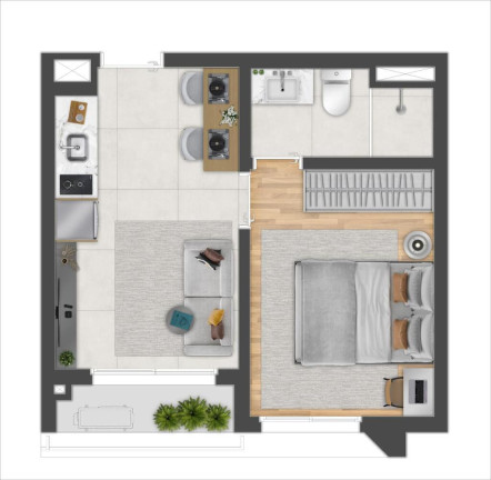 Imagem Apartamento com 1 Quarto à Venda, 30 m² em Campo Belo - São Paulo Imagem Apartamento com 1 Quarto à Venda, 30 m² em Campo Belo - São Paulo