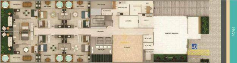 Imagem Imóvel com 1 Quarto à Venda, 42 m² em Bessa - João Pessoa