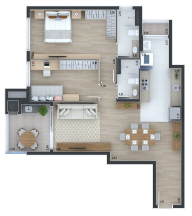 Imagem Apartamento com 2 Quartos à Venda, 90 m² em Ahú - Curitiba Imagem Apartamento com 2 Quartos à Venda, 90 m² em Ahú - Curitiba