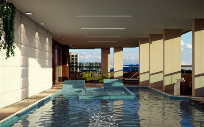 Imagem Apartamento com 2 Quartos à Venda, 40 m² em Guilhermina - Praia Grande