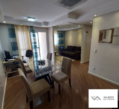 Apartamento com 3 Quartos à Venda, 77 m² em Parque Residencial Aquarius - São José Dos Campos