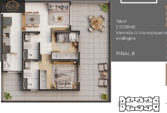Imagem Apartamento com 2 Quartos à Venda, 47 m² em Vila Palmares - Santo André Imagem Apartamento com 2 Quartos à Venda, 47 m² em Vila Palmares - Santo André