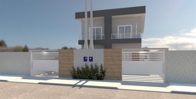 Sobrado com 2 Quartos à Venda, 93 m² em Nova Itanhaém - Itanhaém