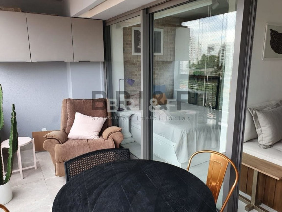 Imagem Apartamento com 1 Quarto para Alugar, 41 m² em Brooklin - São Paulo