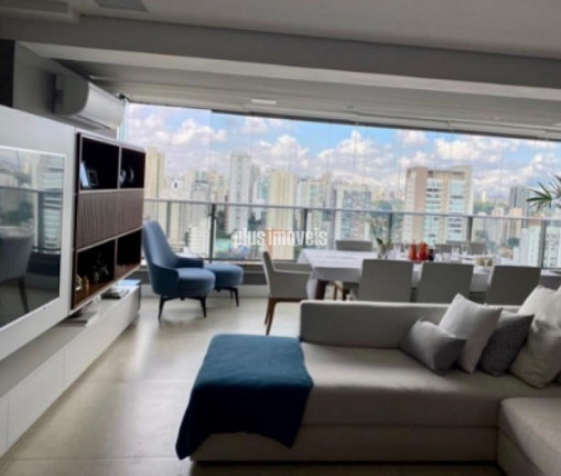 Apartamento com 2 Quartos à Venda, 128 m² em Brooklin Paulista - São Paulo