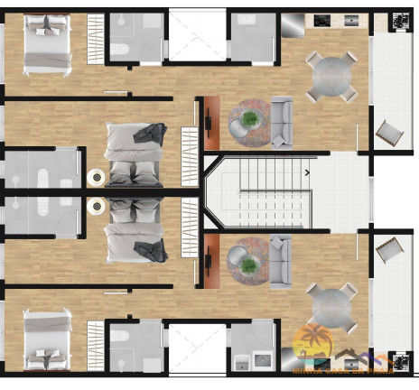 Imagem Apartamento com 1 Quarto à Venda, 67 m² em Itajuba - Barra Velha