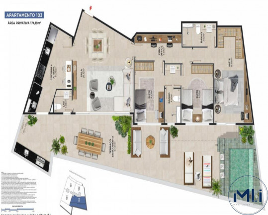 Imagem Imóvel com 3 Quartos à Venda, 106 m² em Lagoa - Rio De Janeiro Imagem Imóvel com 3 Quartos à Venda, 106 m² em Lagoa - Rio De Janeiro