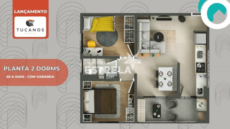 Imagem Apartamento com 2 Quartos à Venda, 50 m² em Lageado - Cotia Imagem Apartamento com 2 Quartos à Venda, 50 m² em Lageado - Cotia