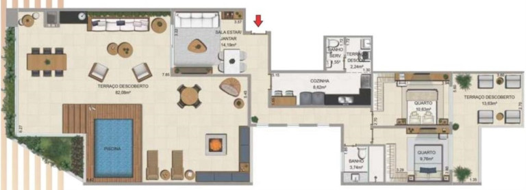 Imagem Imóvel com 3 Quartos à Venda, 86 m² em Recreio Dos Bandeirantes - Rio De Janeiro