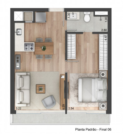 Imagem Apartamento com 2 Quartos à Venda, 116 m² em Praia De Belas - Porto Alegre