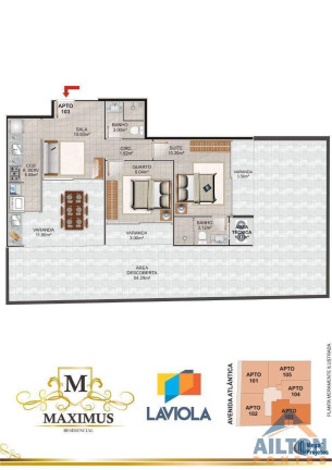 Imagem Apartamento com 2 Quartos à Venda, 69 m² em Praia Do Morro - Guarapari