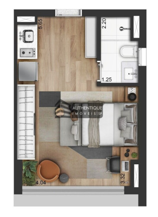 Imagem Apartamento com 1 Quarto à Venda, 33 m² em Vila Clementino - São Paulo Imagem Apartamento com 1 Quarto à Venda, 33 m² em Vila Clementino - São Paulo