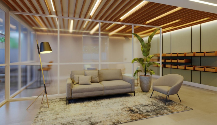 Imagem Imóvel com 1 Quarto à Venda, 33 m² em Coqueiros - Florianópolis